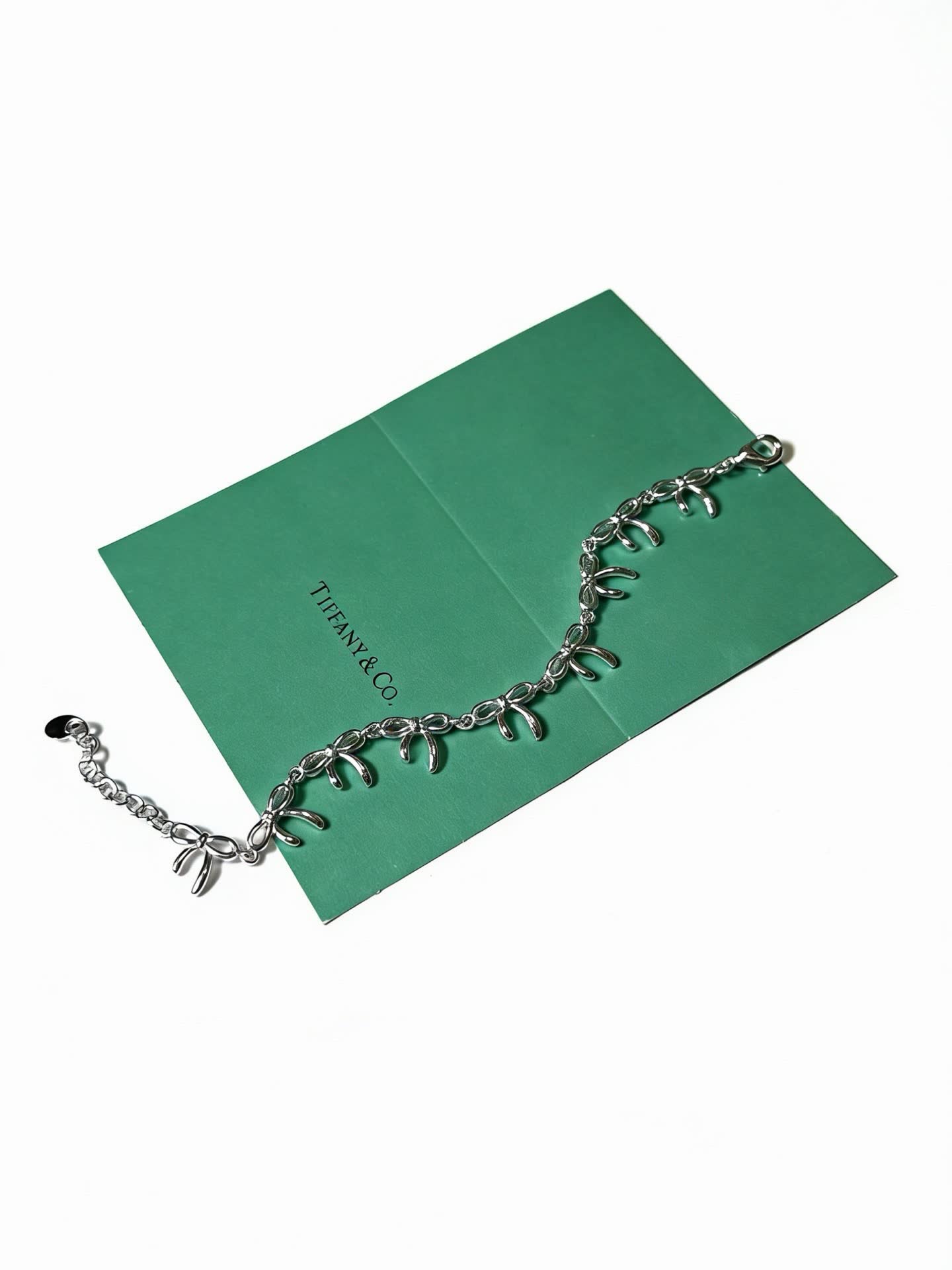 Tiffany & Co. Sterling Silver Palm Tree Charm Bracelet